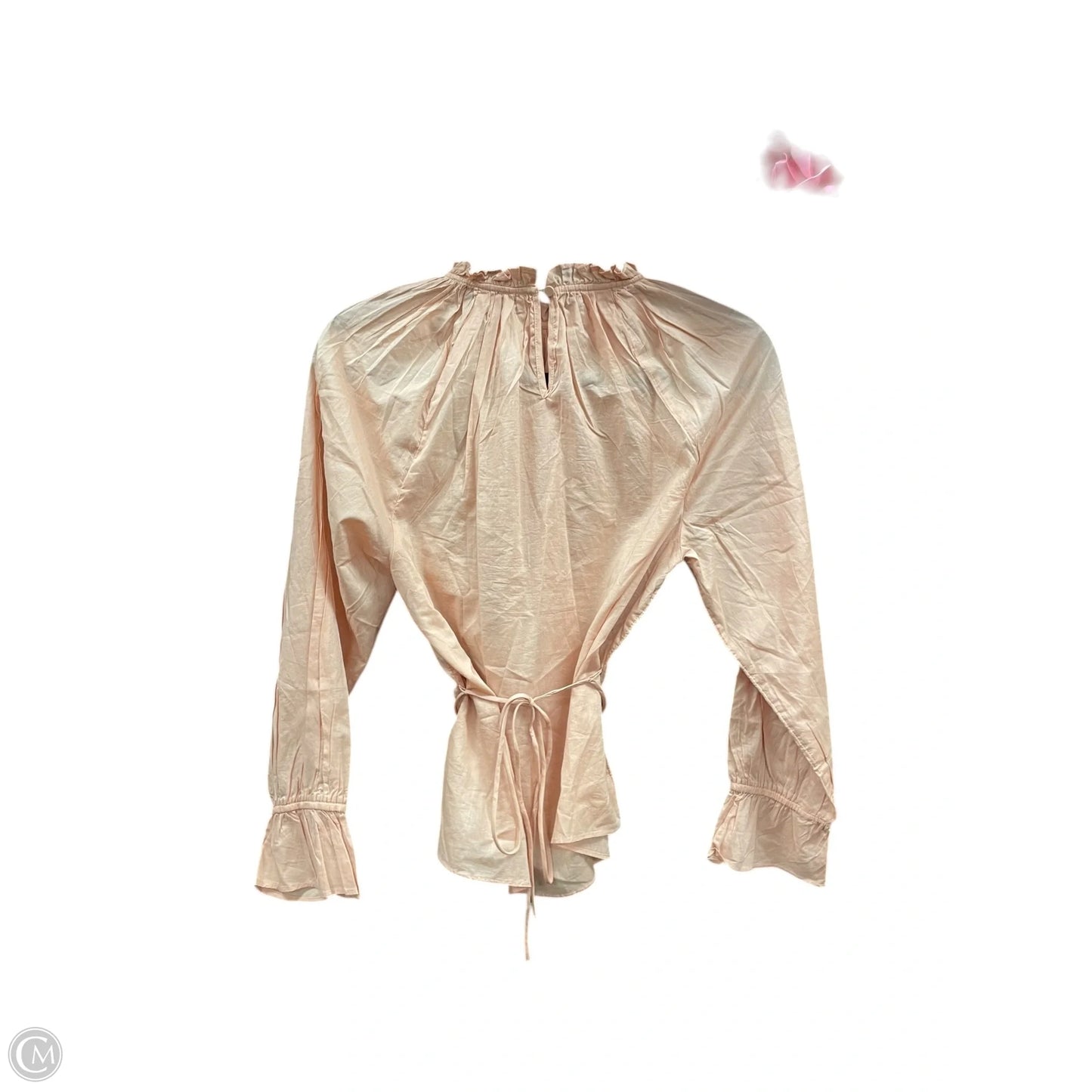 Top Long Sleeve By J. Crew In Peach, Size: Xs