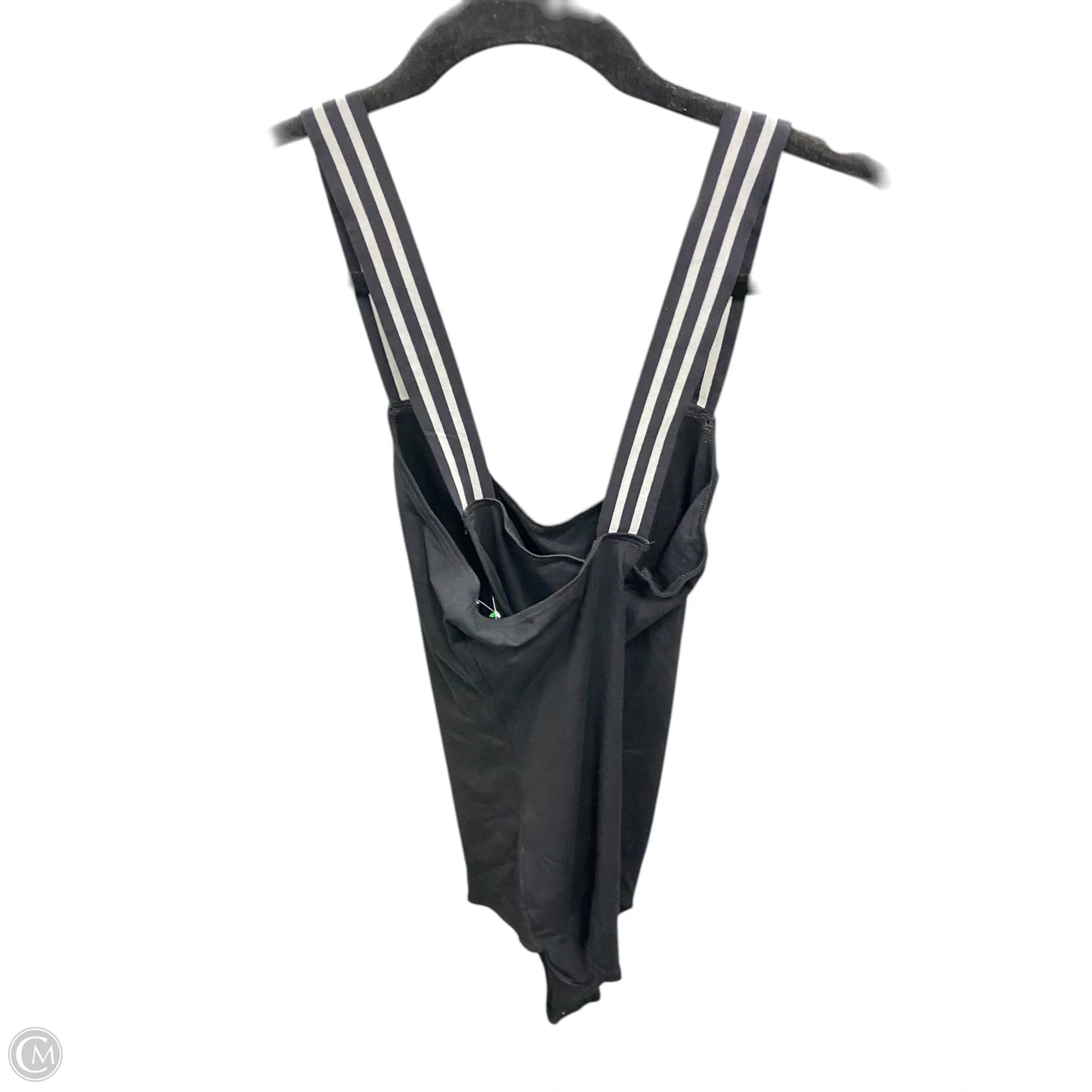 Bodysuit By Clothes Mentor In Black & White, Size: L