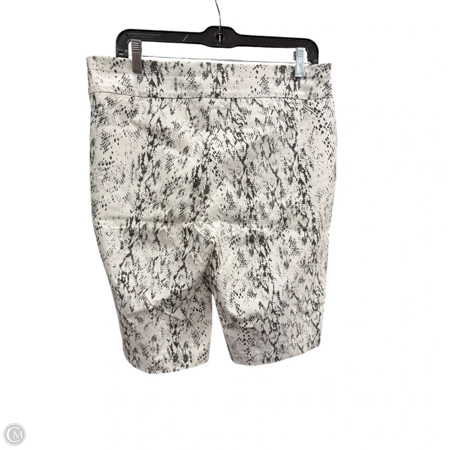 Shorts By Premise In Snakeskin Print, Size: L