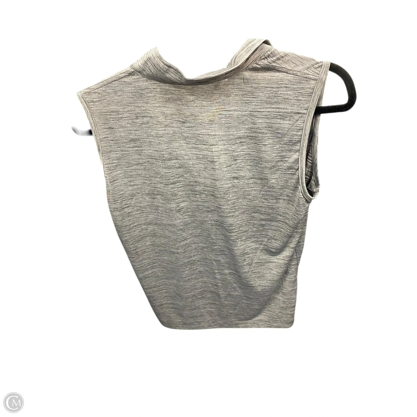 Athletic Tank Top By Clothes Mentor In Grey, Size: M