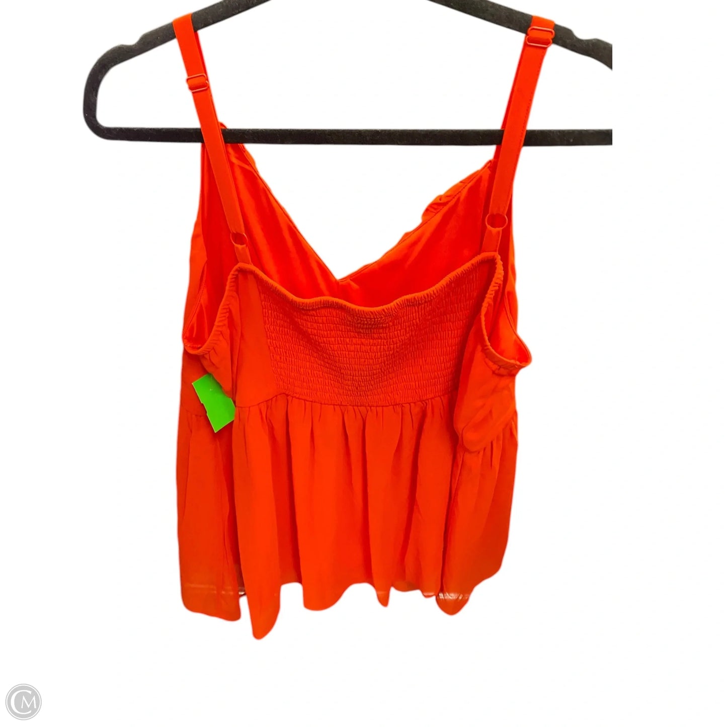 Top Sleeveless By Torrid In Orange, Size: 3x