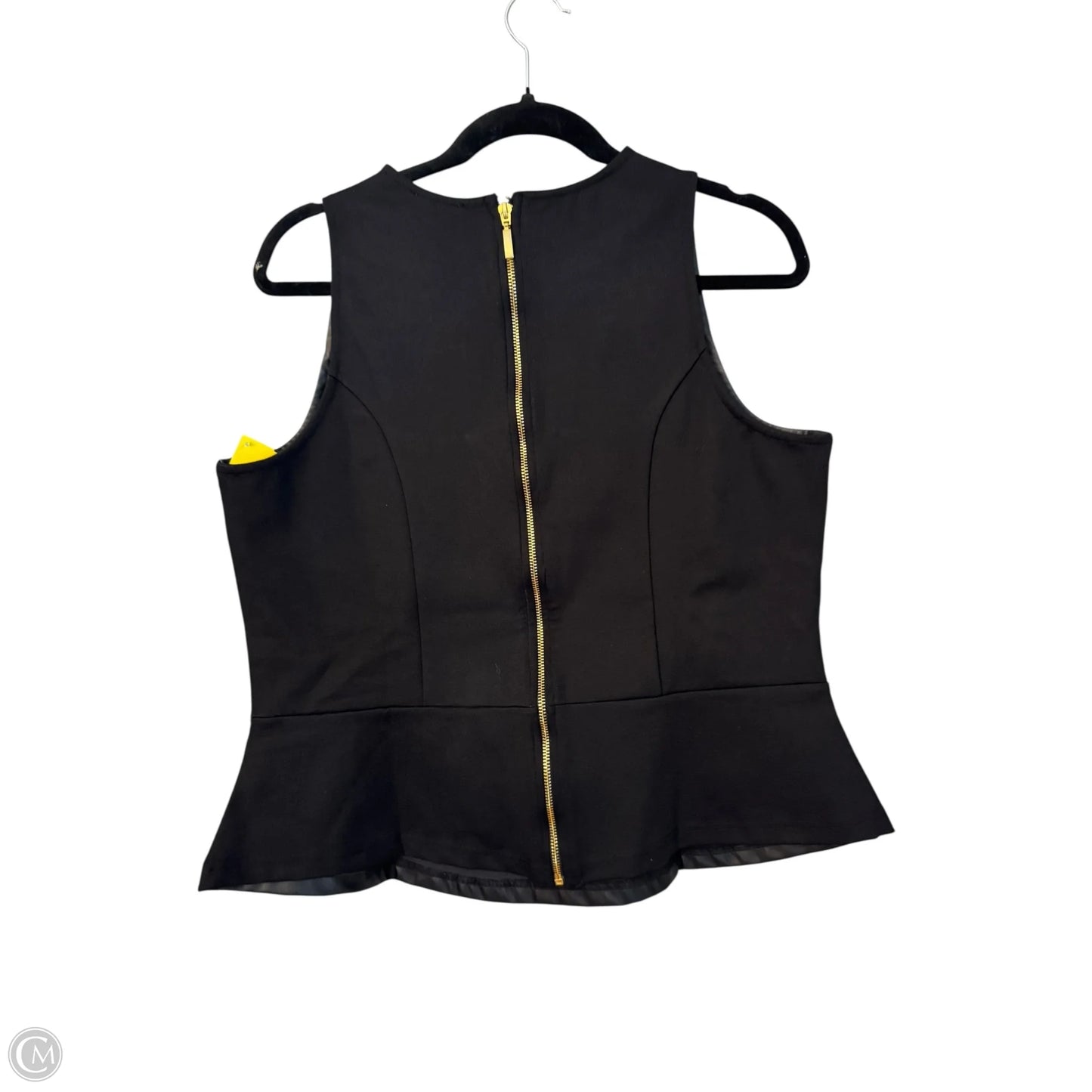 Top Sleeveless By Clothes Mentor In Black, Size: Xl