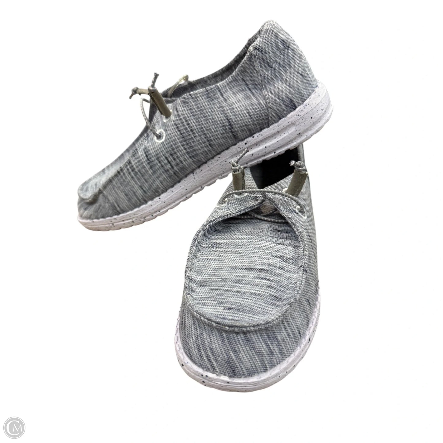 Shoes Sneakers By True Craft In Grey & White, Size: 6