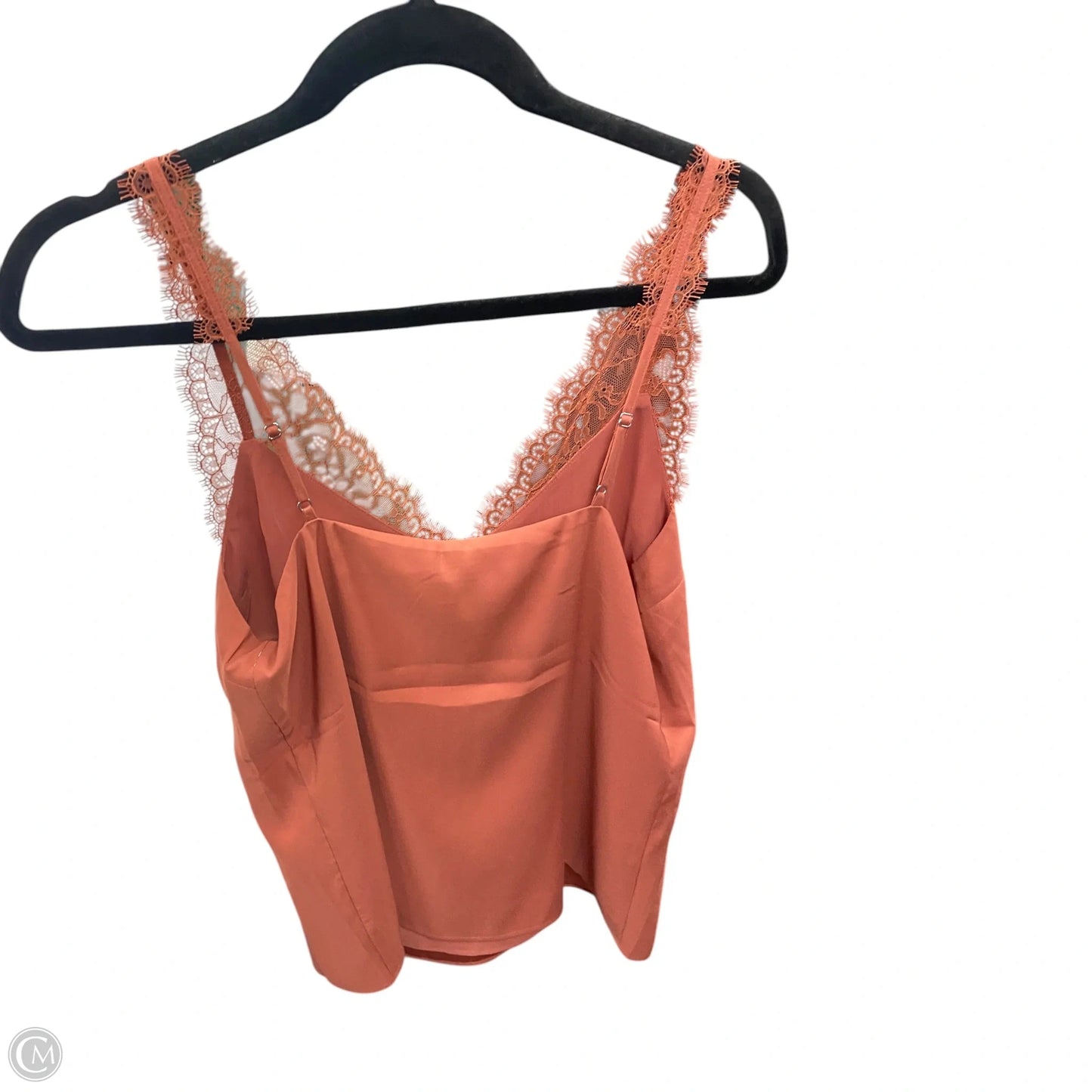 Top Sleeveless By Express In Coral, Size: S