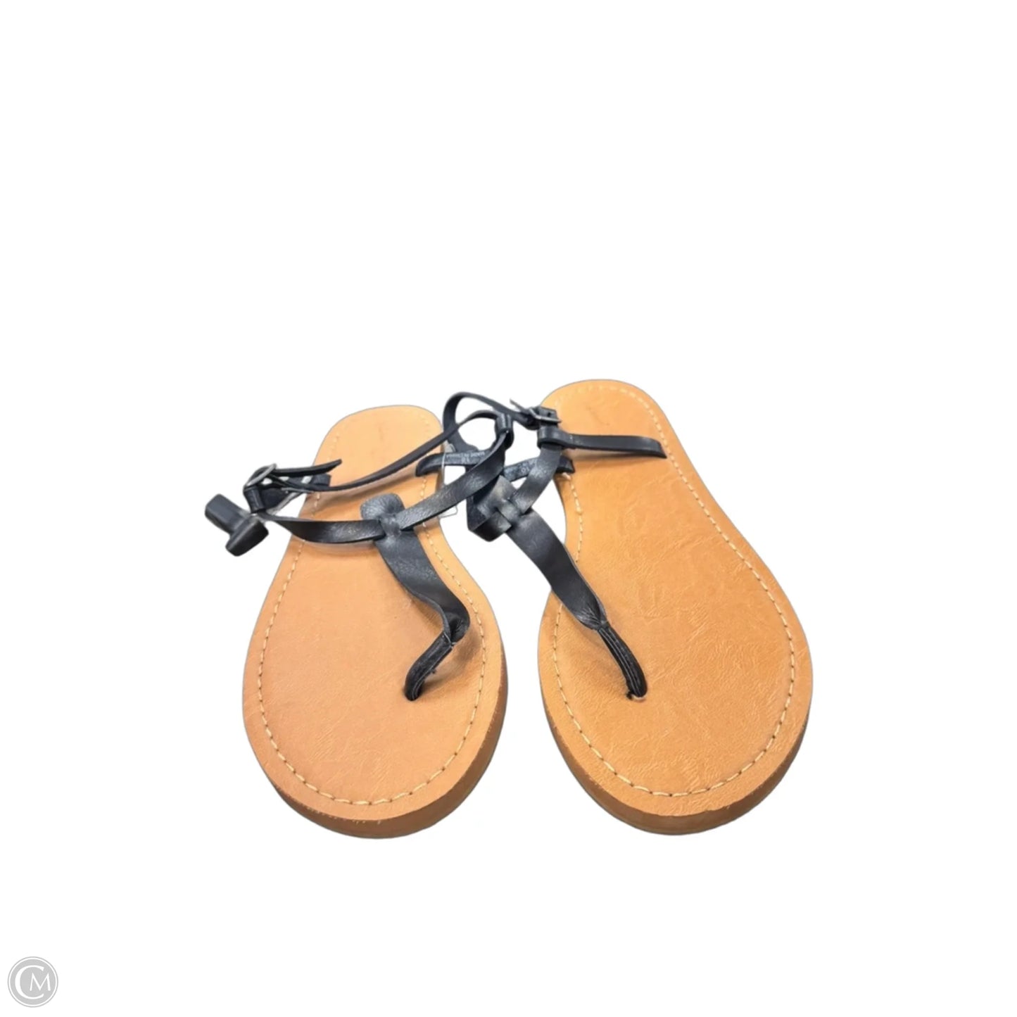 Sandals Flats By Universal Thread In Black, Size: 10