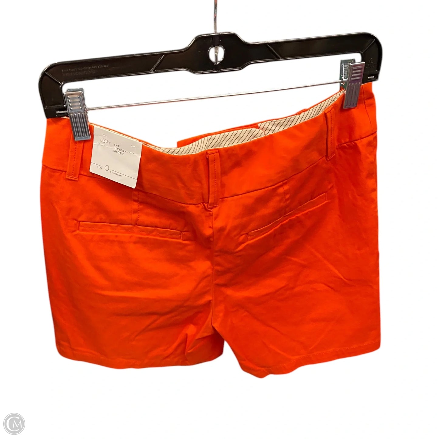 Shorts By Loft In Orange, Size: 0