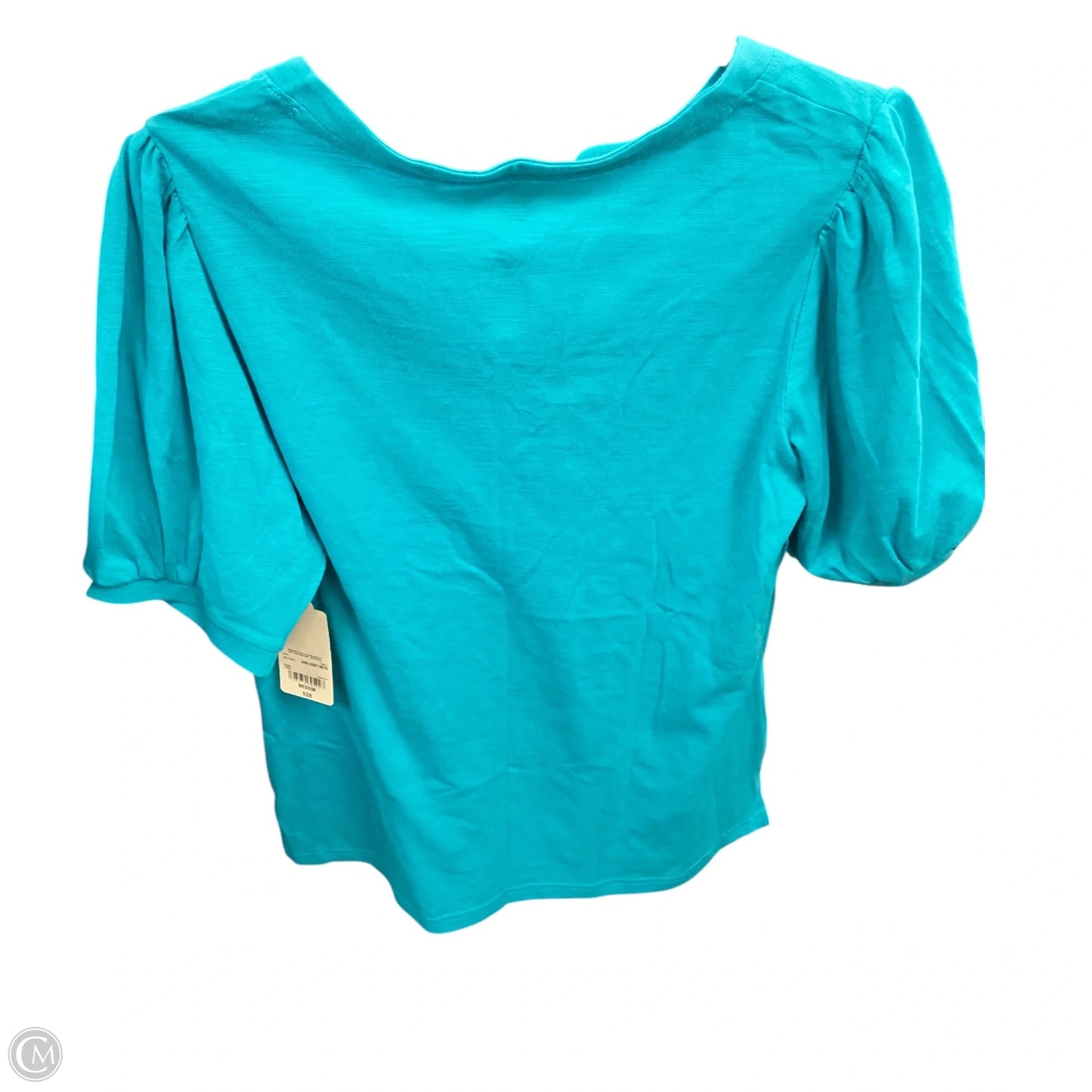 Top Short Sleeve By St Johns Bay In Green, Size: M