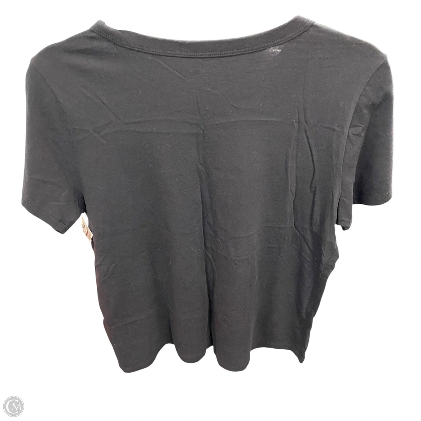 Top Short Sleeve Basic By Old Navy In Black, Size: M