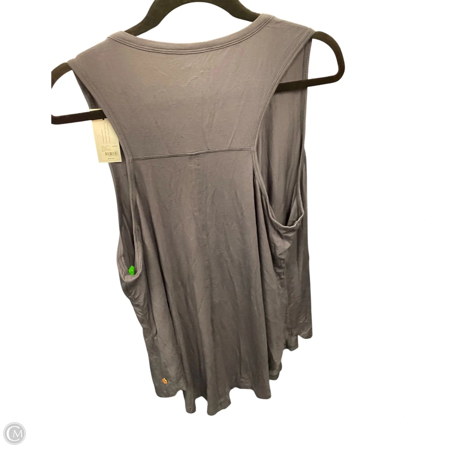 Tank Top By Livi Active In Grey, Size: 1x