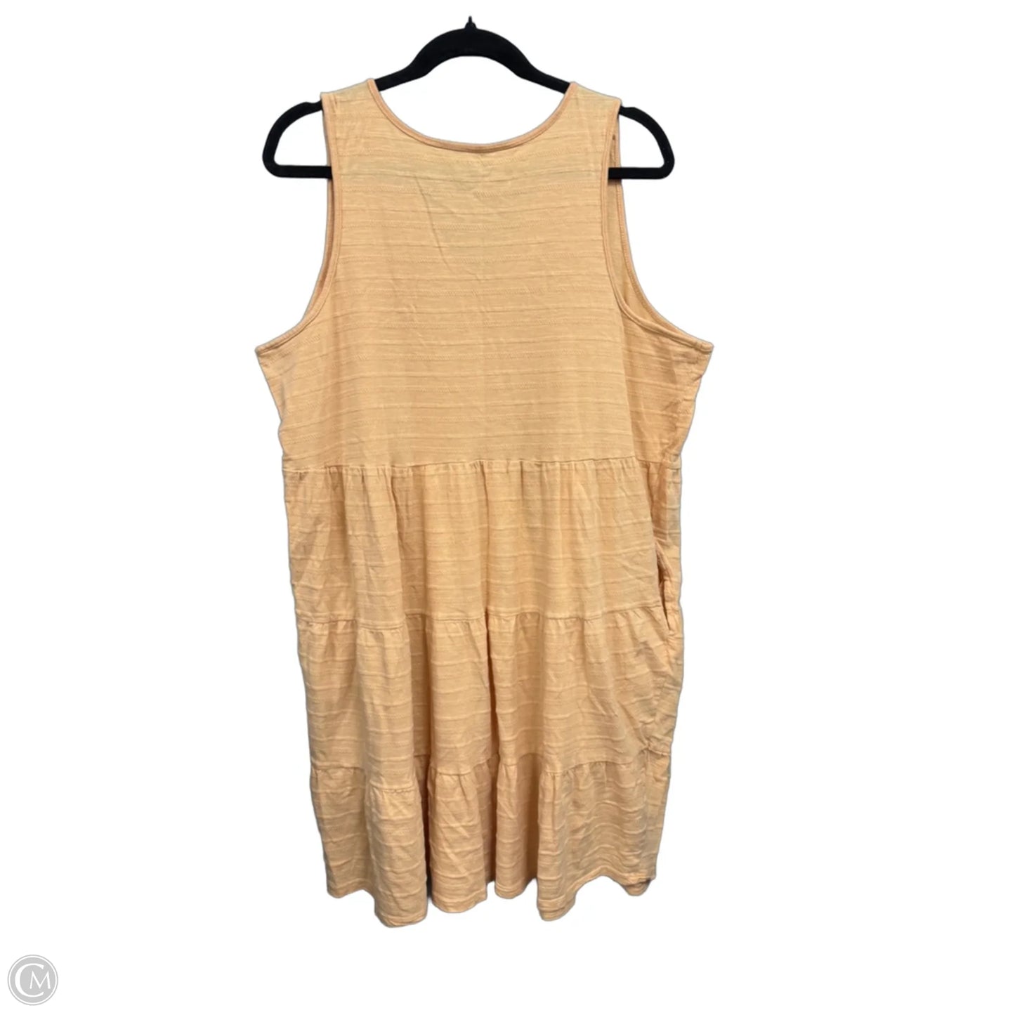 Dress Casual Short By Sonoma In Peach, Size: Xxl
