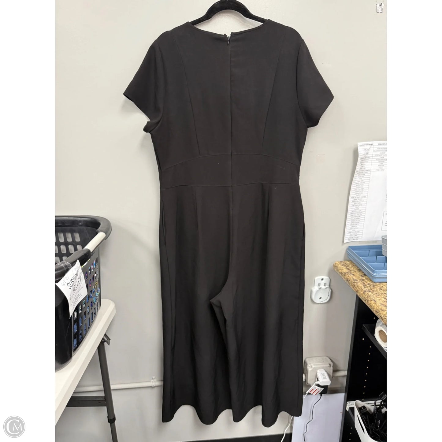 Jumpsuit By Lane Bryant In Black, Size: 16