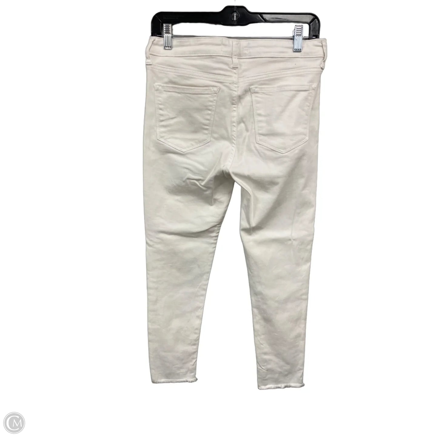 Jeans Skinny By Vervet In White, Size: 6