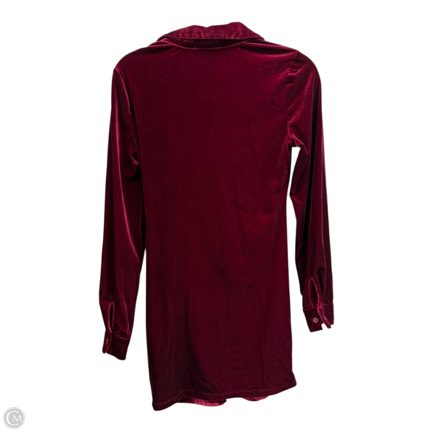 Dress Casual Short By Forever 21 In Maroon, Size: L