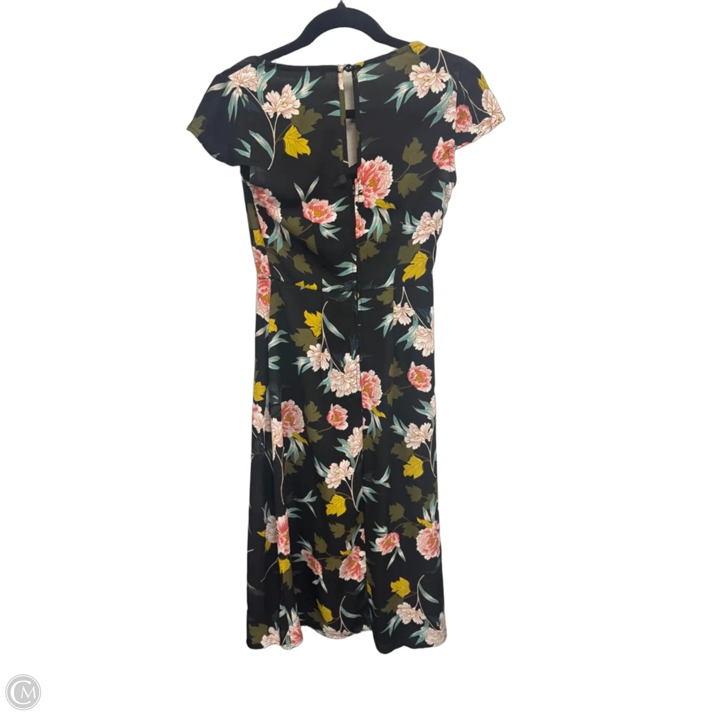 Dress Casual Midi By Clothes Mentor In Floral Print, Size: Xs
