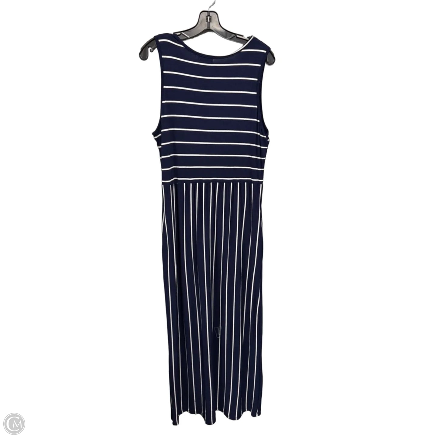 Dress Casual Maxi By Clothes Mentor In Striped Pattern, Size: L