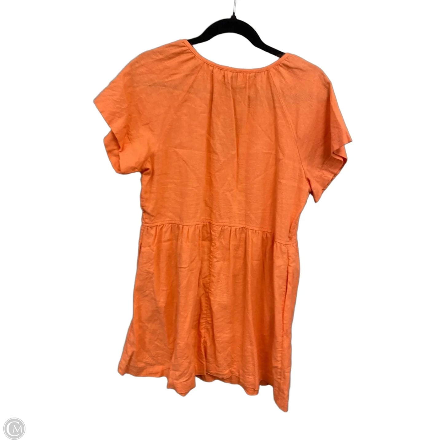 Dress Casual Short By Universal Thread In Orange, Size: M