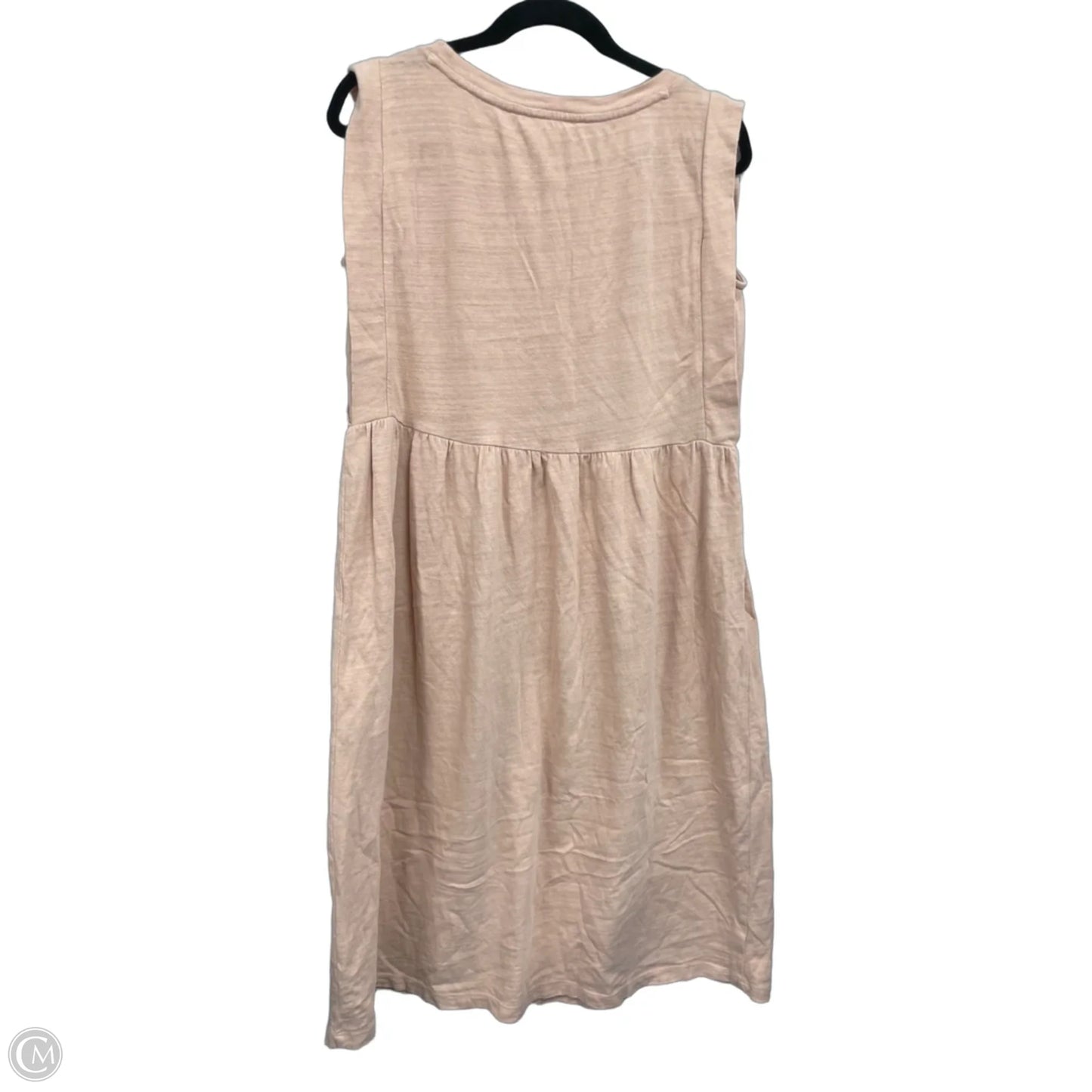 Dress Party Midi By Loft In Peach, Size: M