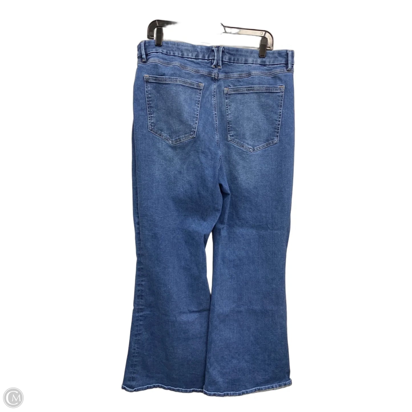 Jeans Flared By Forever 21 In Blue, Size: 20