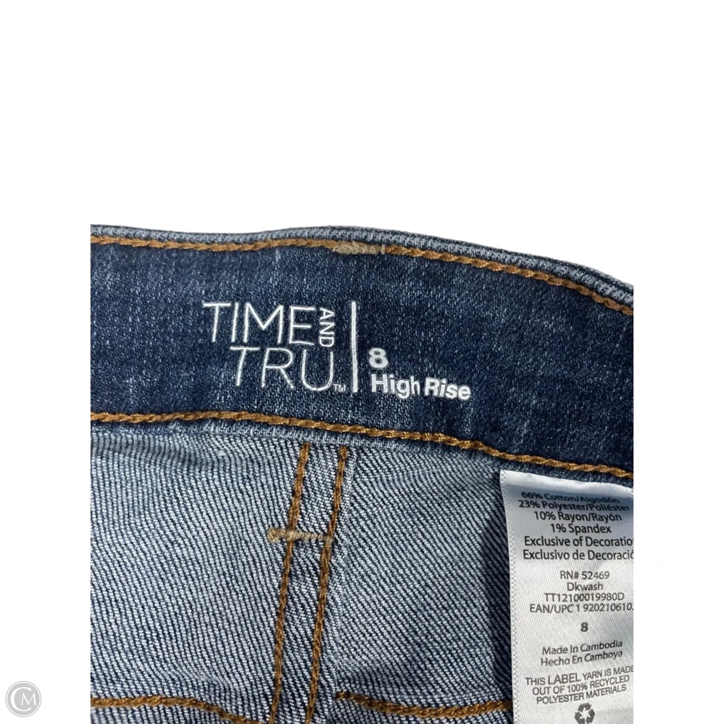Shorts By Time And Tru In Blue, Size: 8