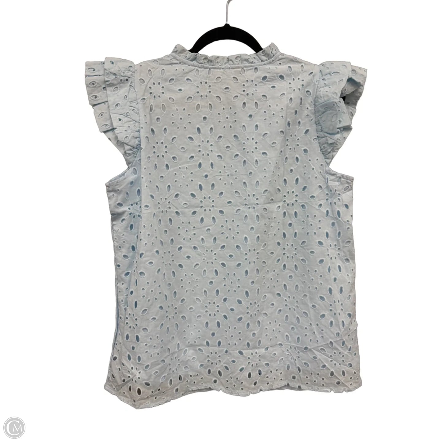 Top Short Sleeve By Btfbm In Blue, Size: S