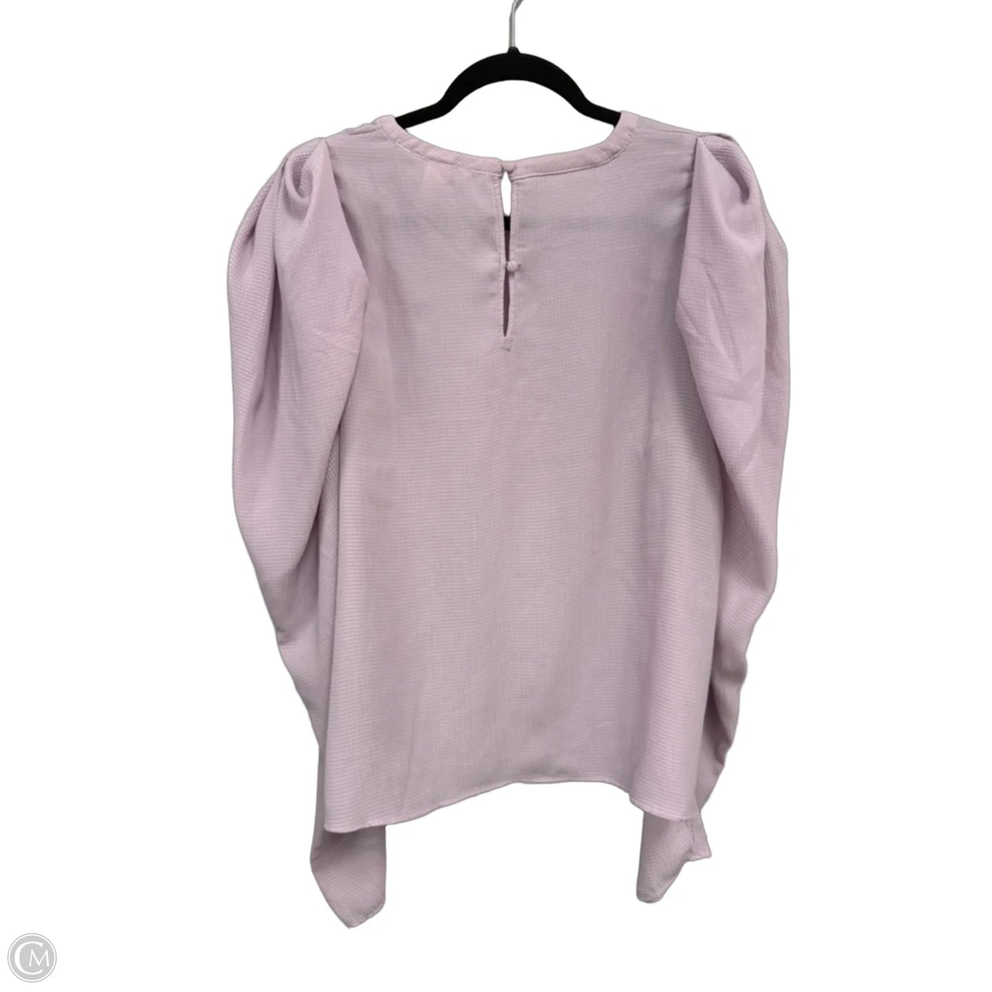 Top Long Sleeve By H&m In Purple, Size: Xxl