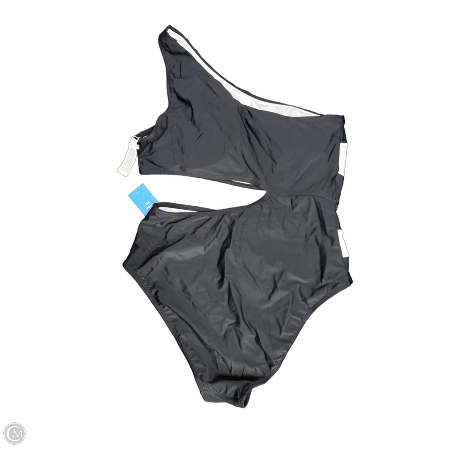 Swimsuit By Cupshe In Black & White, Size: Xl