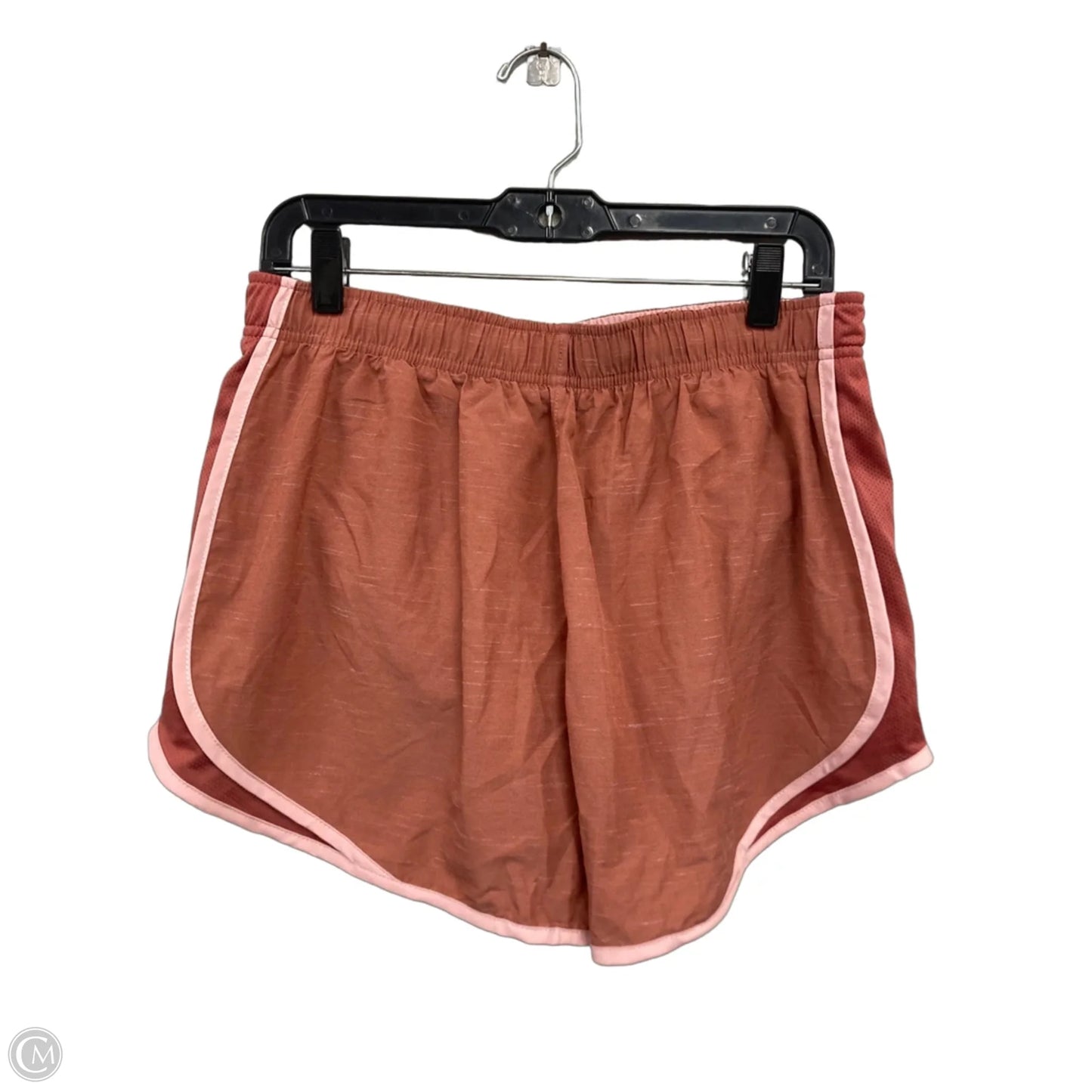 Athletic Shorts By Nike Apparel In Copper, Size: L