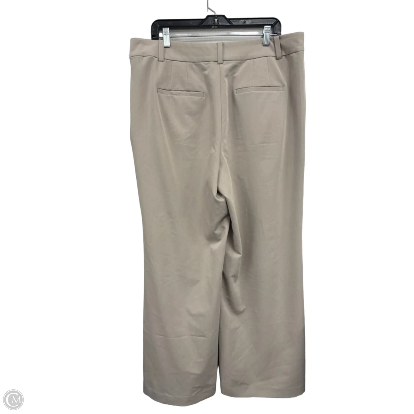 Pants Wide Leg By Loft In Tan, Size: 14