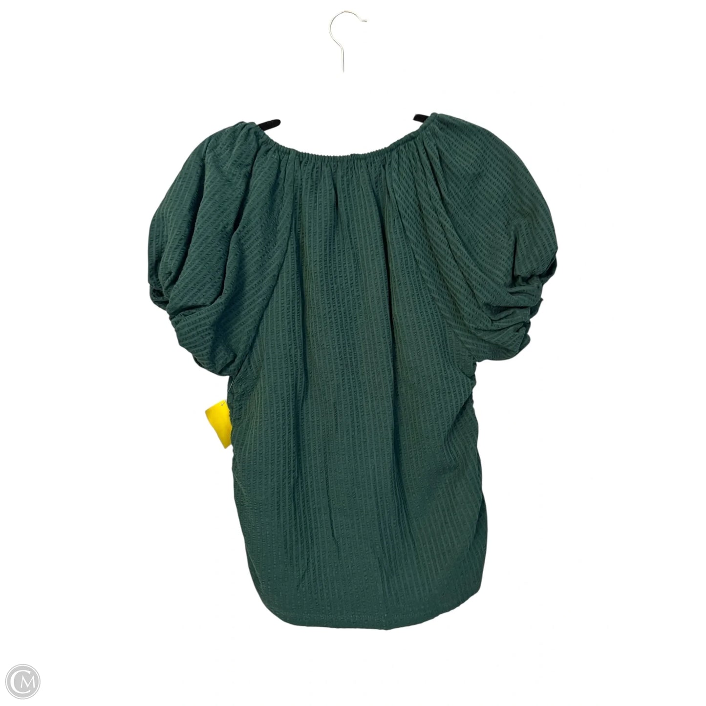 Top Short Sleeve By Loft In Green, Size: Xl