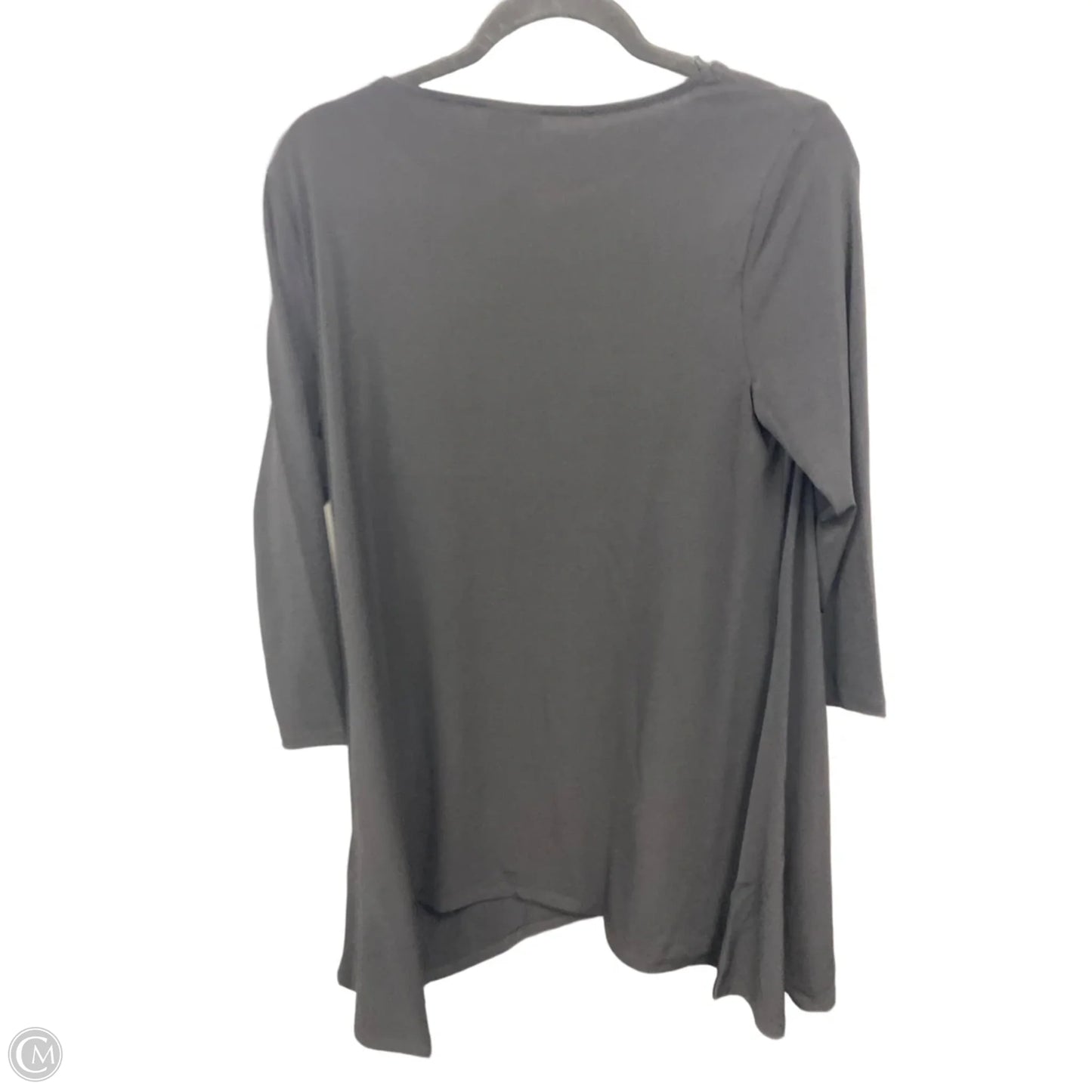 Top 3/4 Sleeve By Jm Collections In Black, Size: M