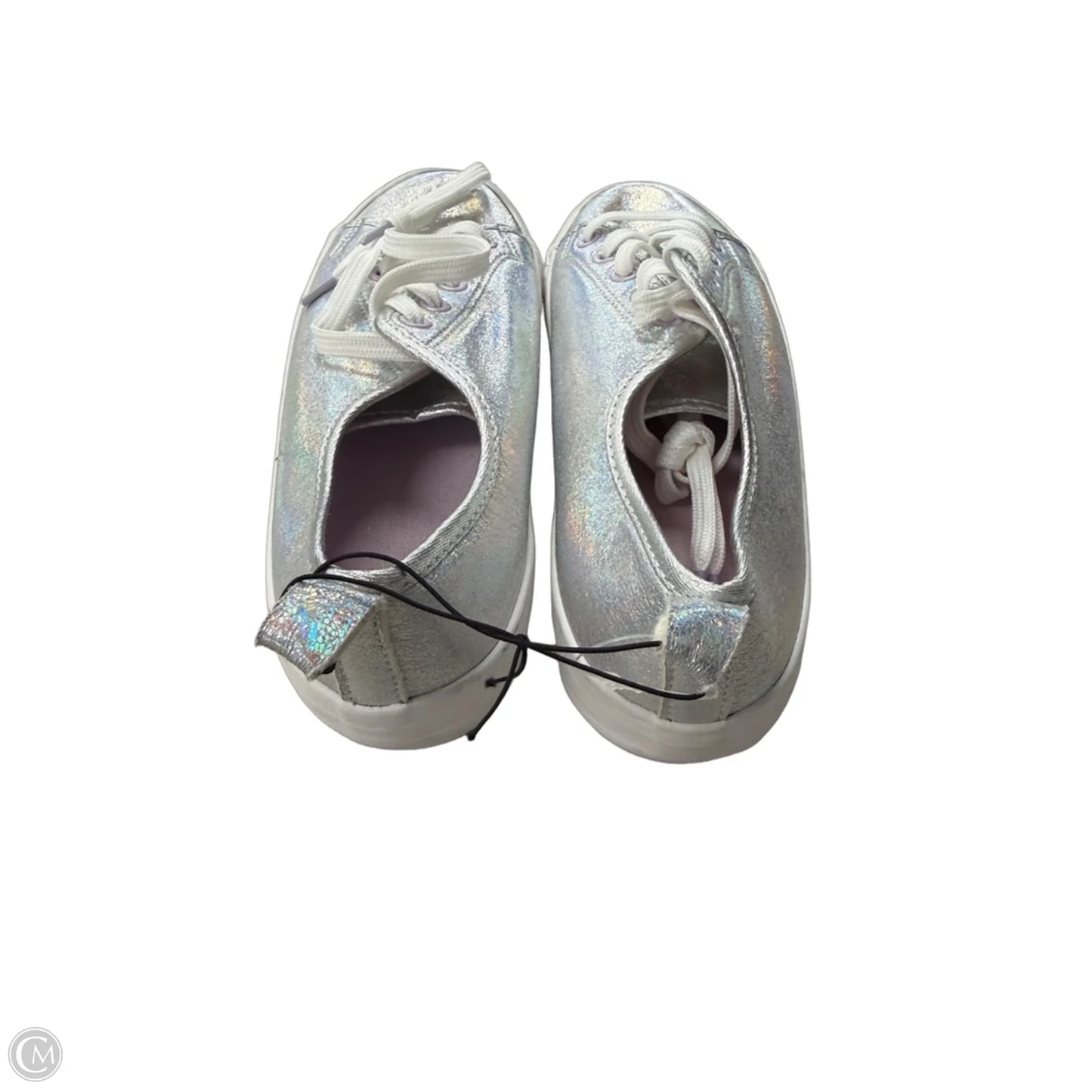 Shoes Sneakers By H&m In Silver, Size: 5.5