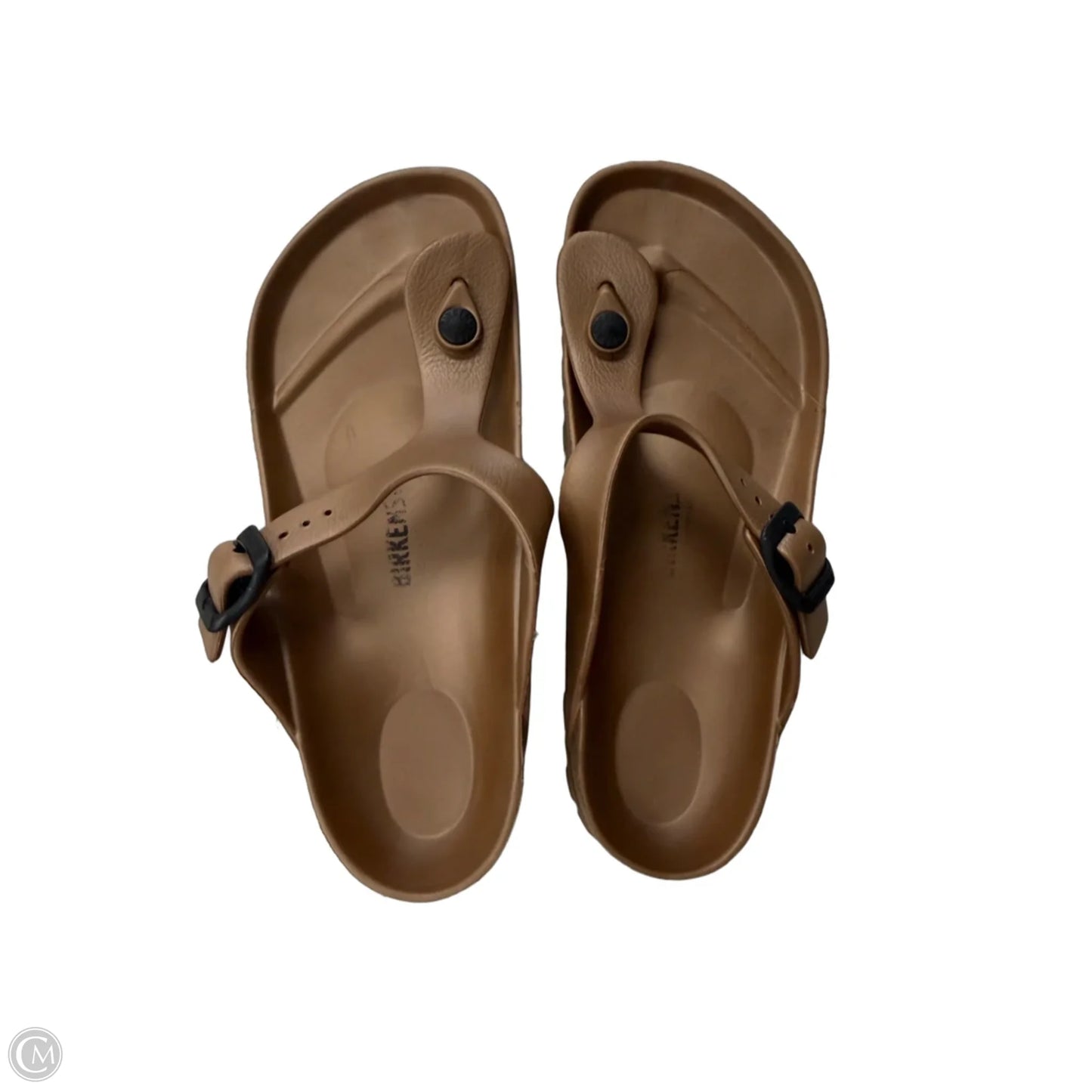 Sandals Flats By Birkenstock In Copper, Size: 6.5
