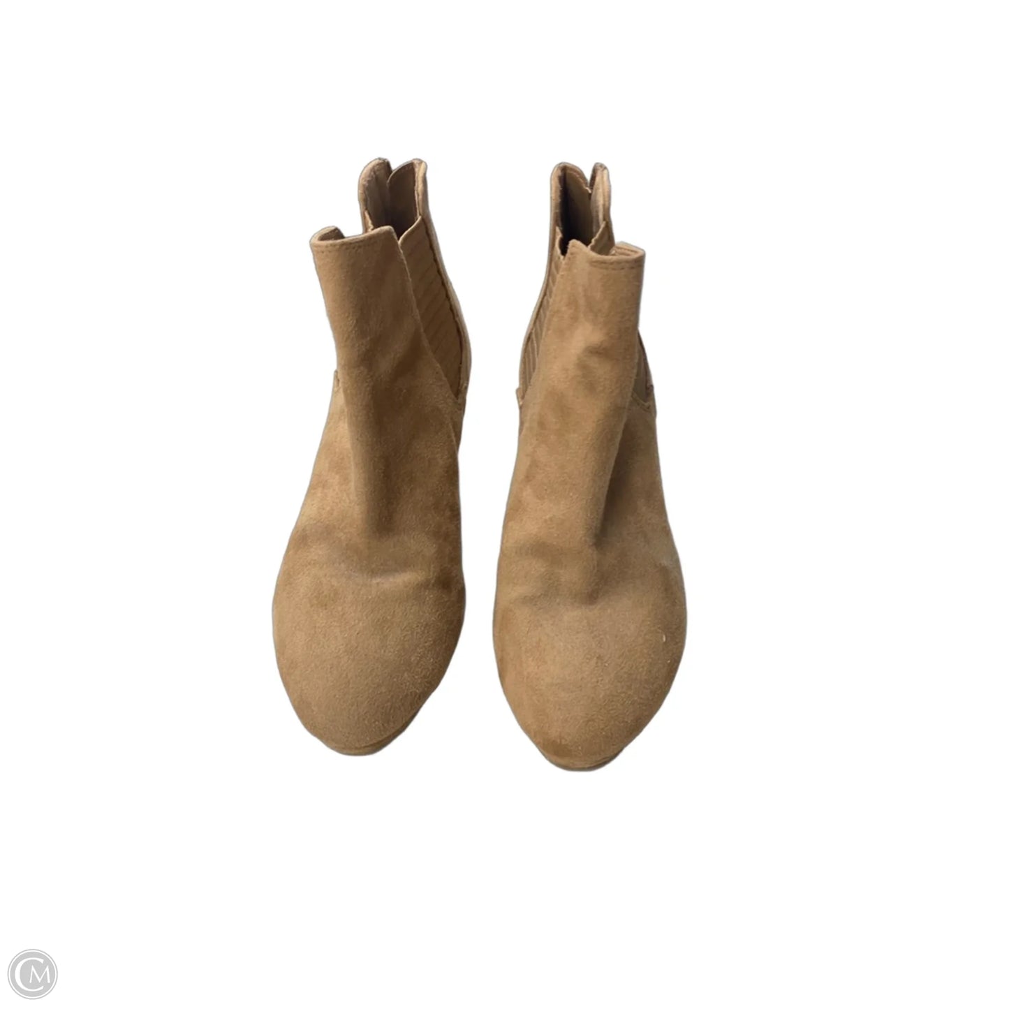 Boots Ankle Heels By Dr Scholls In Tan, Size: 7.5