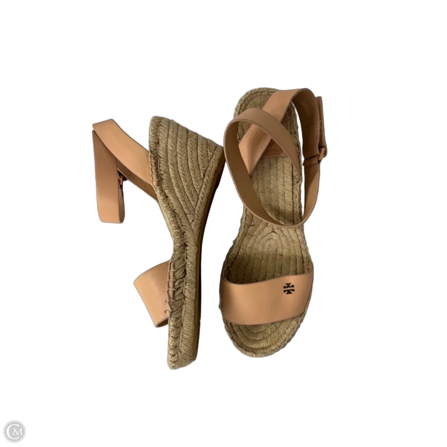 Sandals Designer By Tory Burch In Tan, Size: 7.5