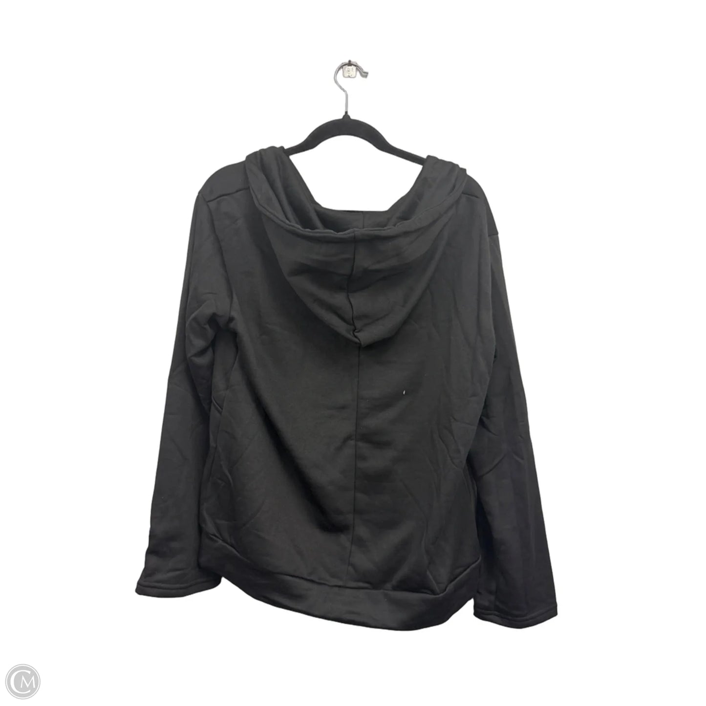 Sweatshirt Hoodie By Misslook In Black, Size: L