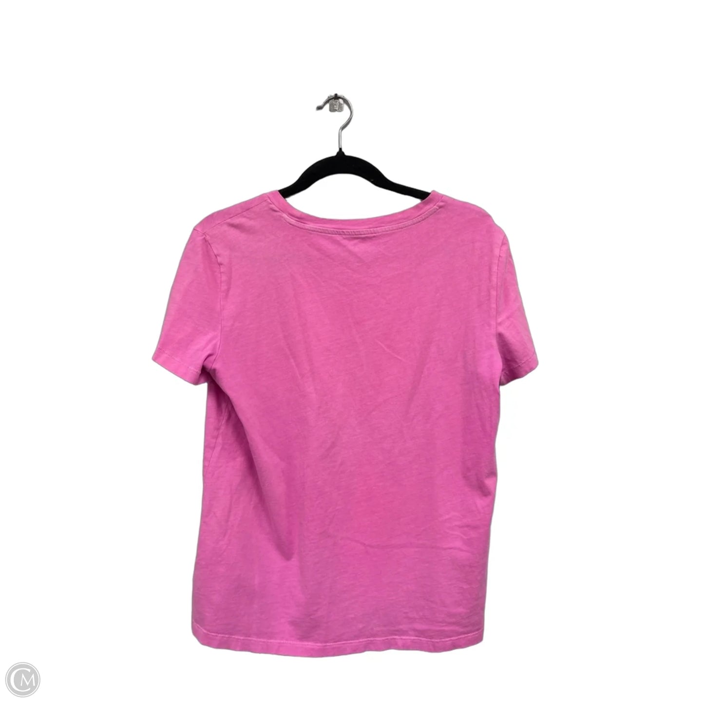 Top Short Sleeve Basic By Gap In Pink, Size: M