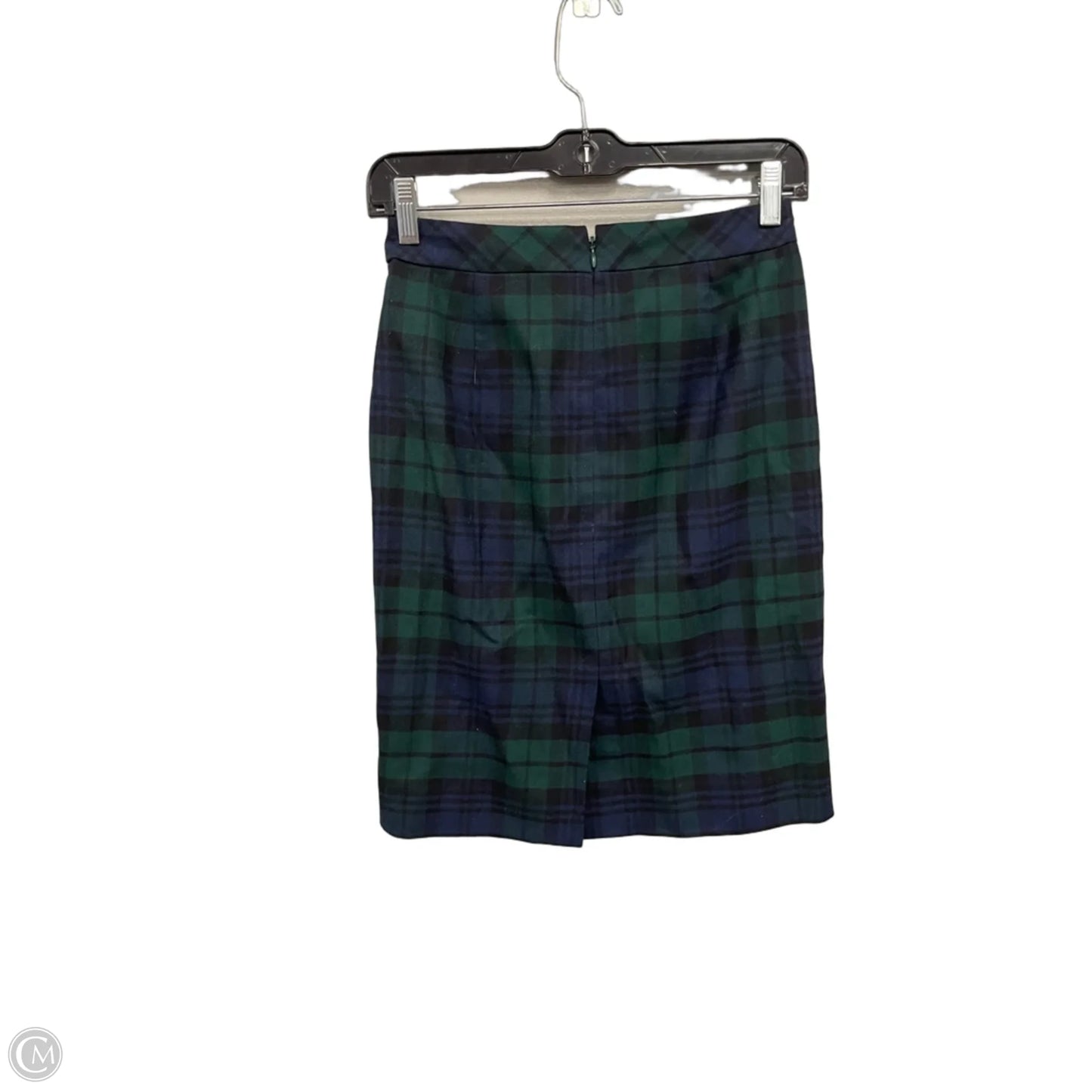 Skirt Mini & Short By J. Crew In Blue & Green, Size: Xxsp
