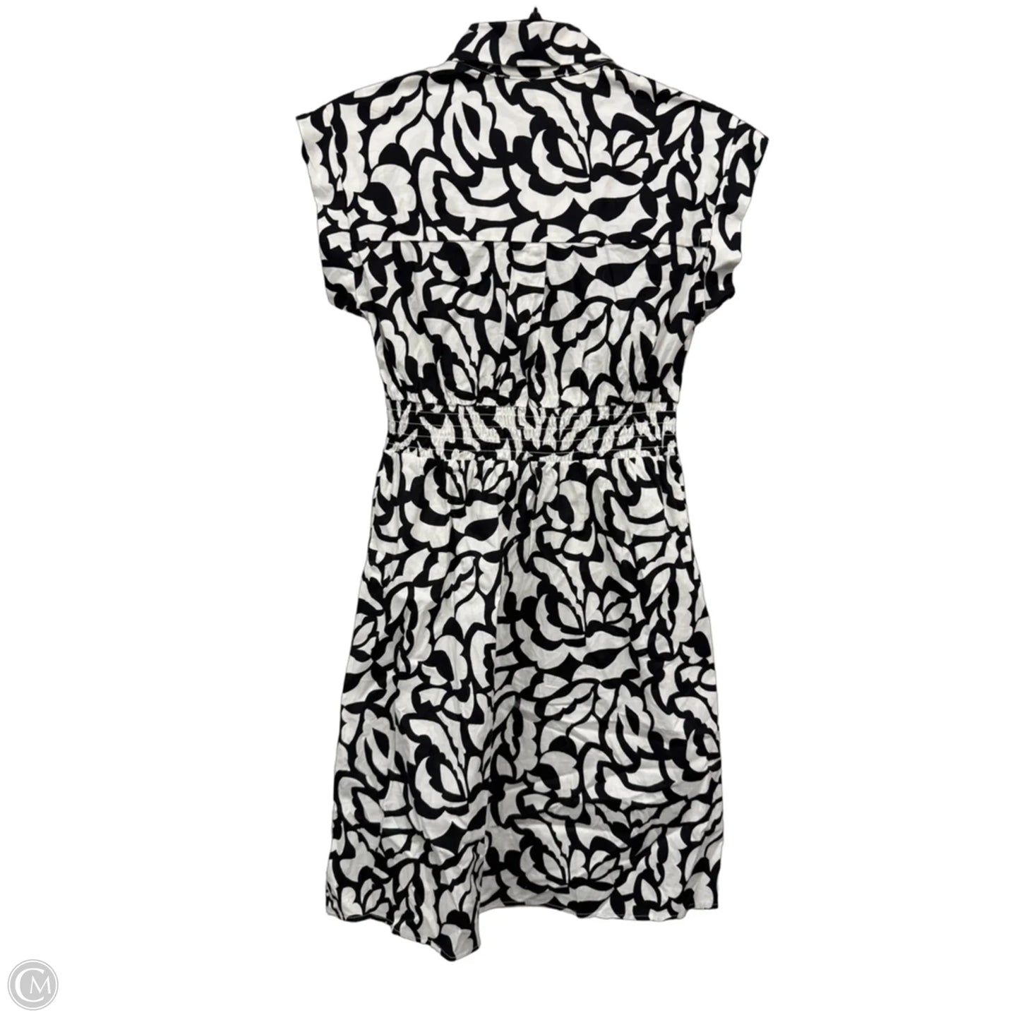 Dress Casual Short By Monteau In Black & White, Size: S