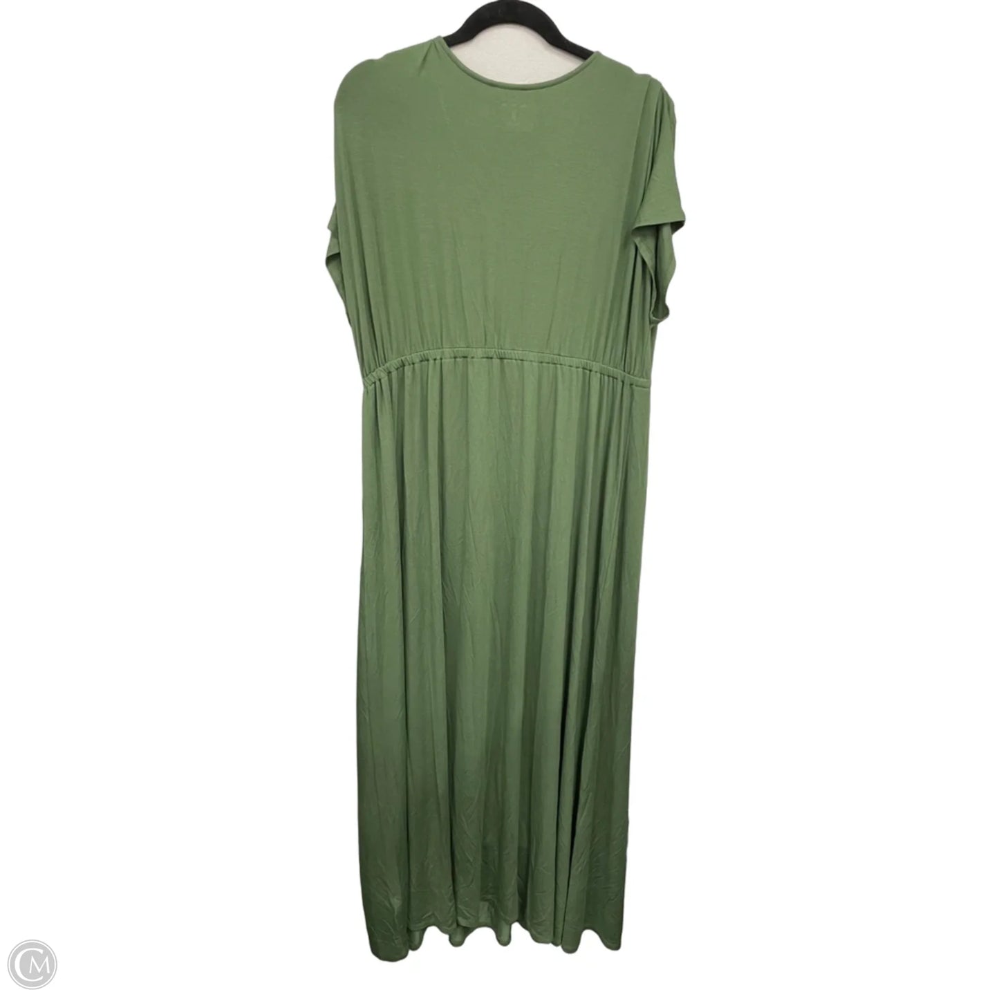 Dress Casual Maxi By Amazon Essentials In Green, Size: Xl