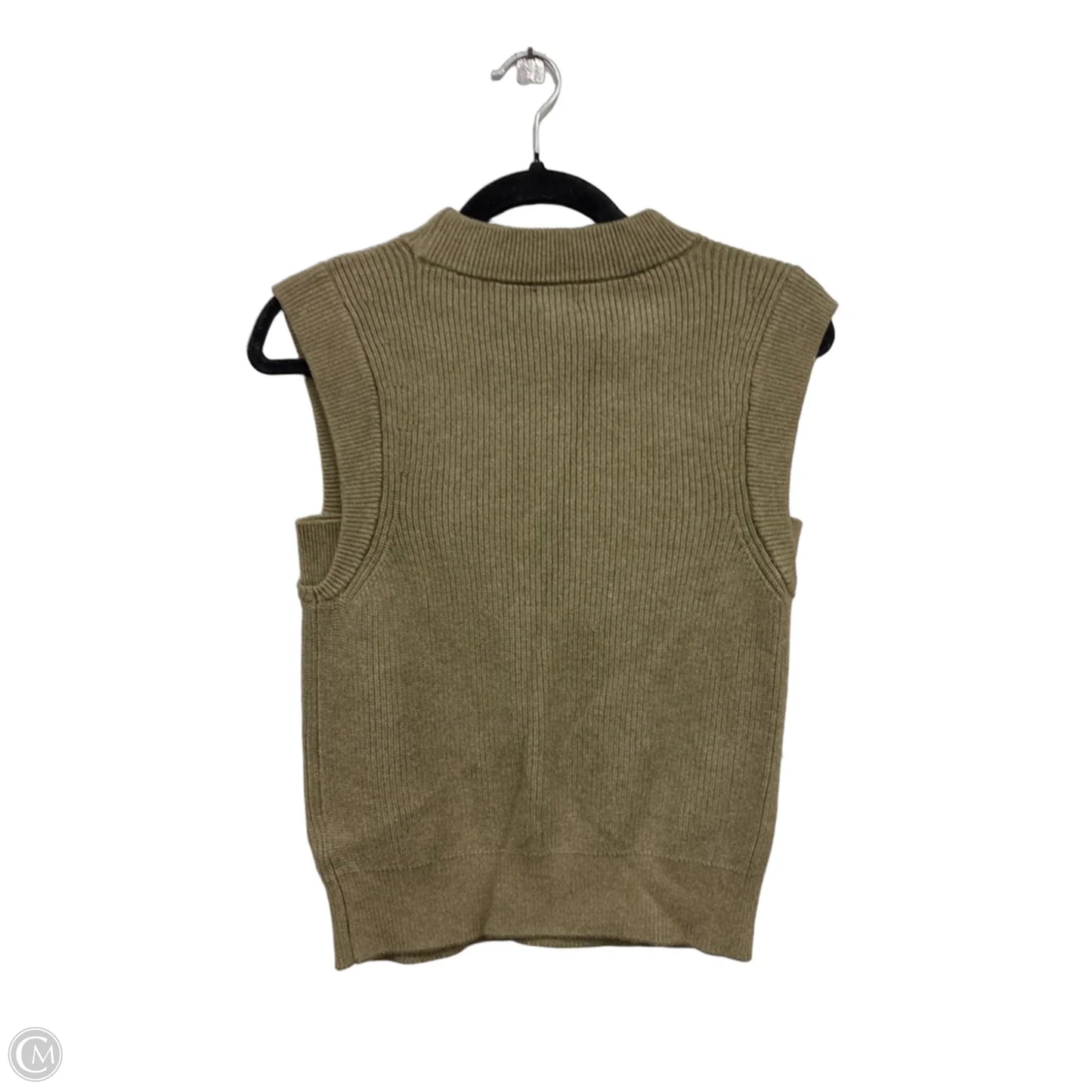 Sweater Short Sleeve By A New Day In Green, Size: Xs