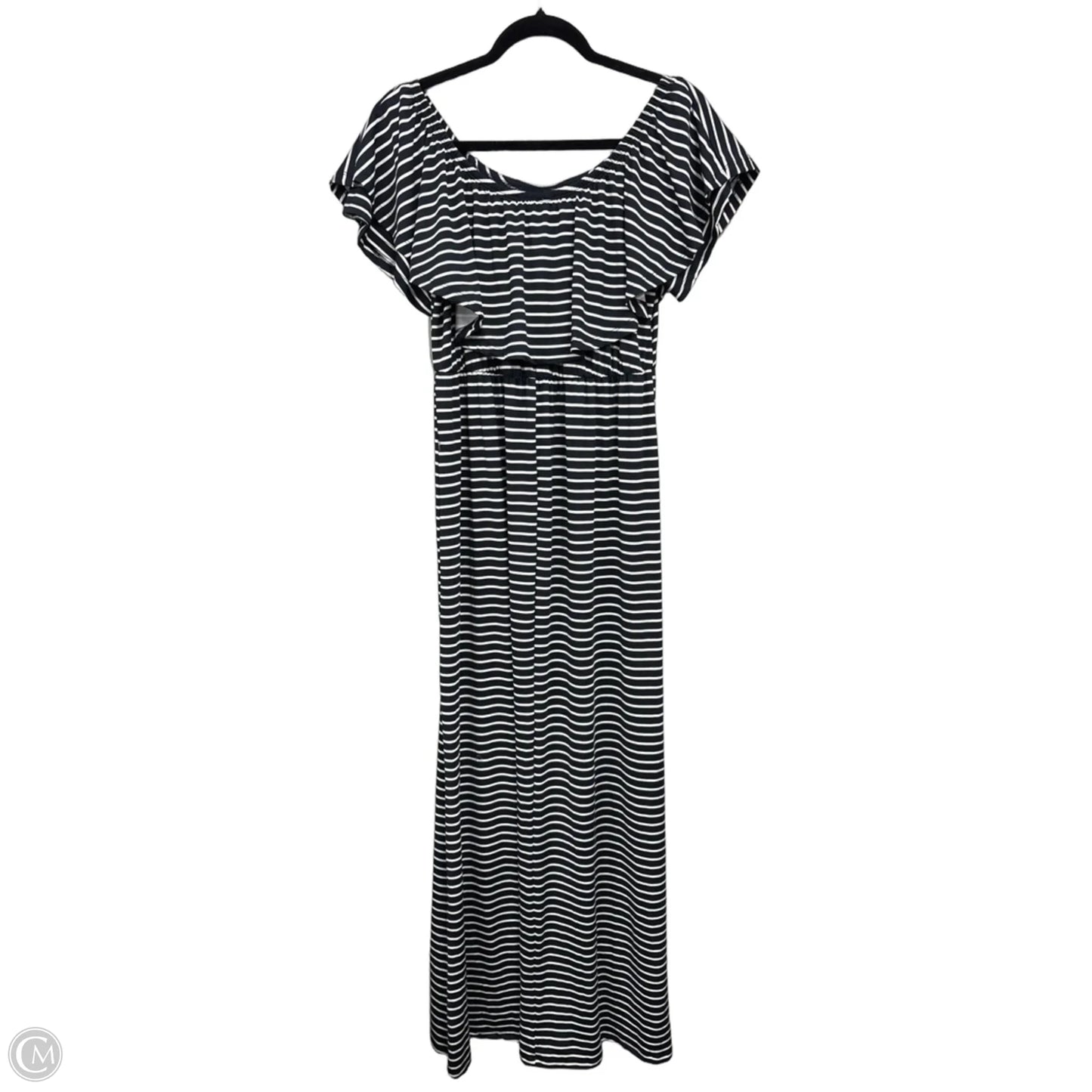 Dress Casual Maxi By Mary Square In Black & White, Size: L