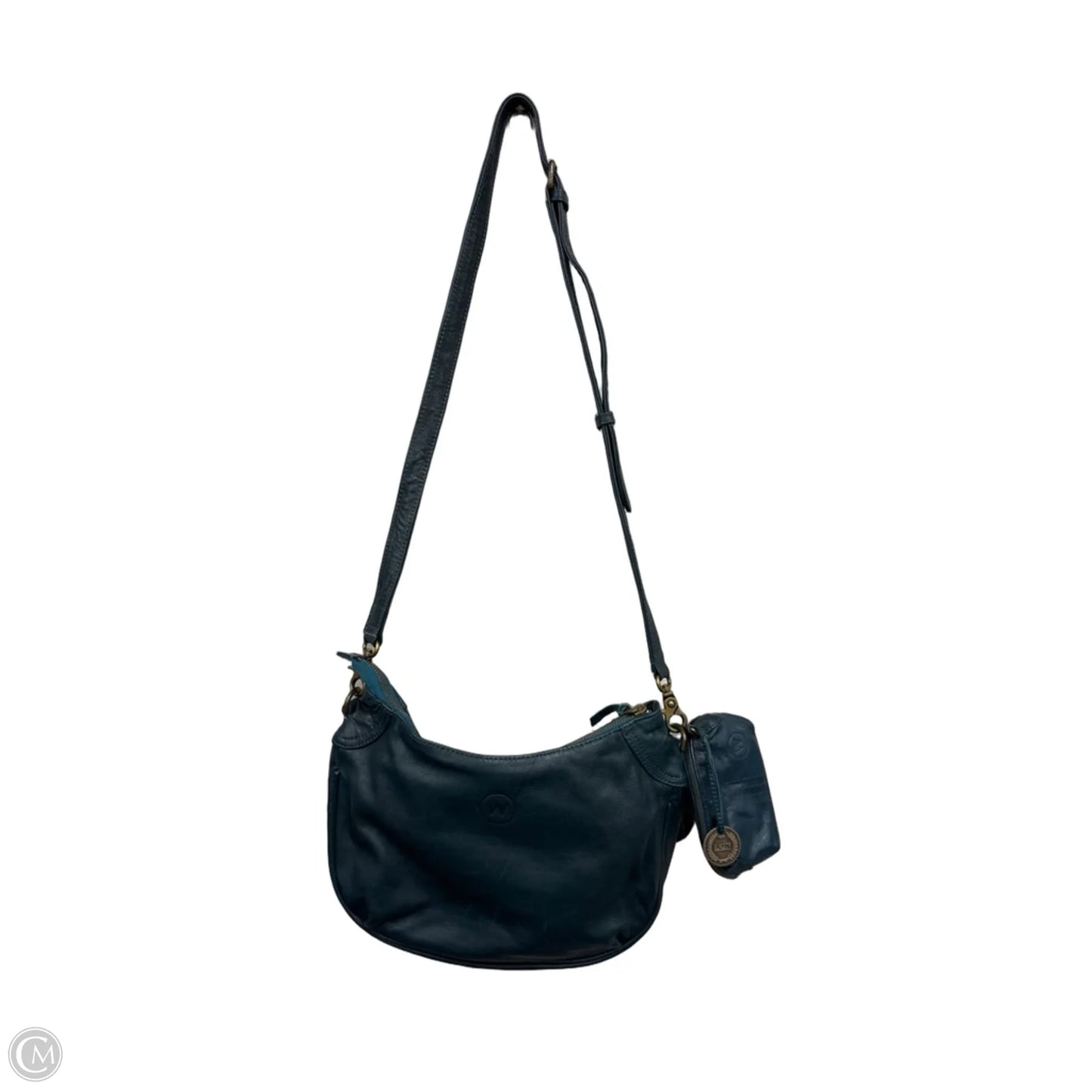 Crossbody Leather By Clothes Mentor, Size: Medium