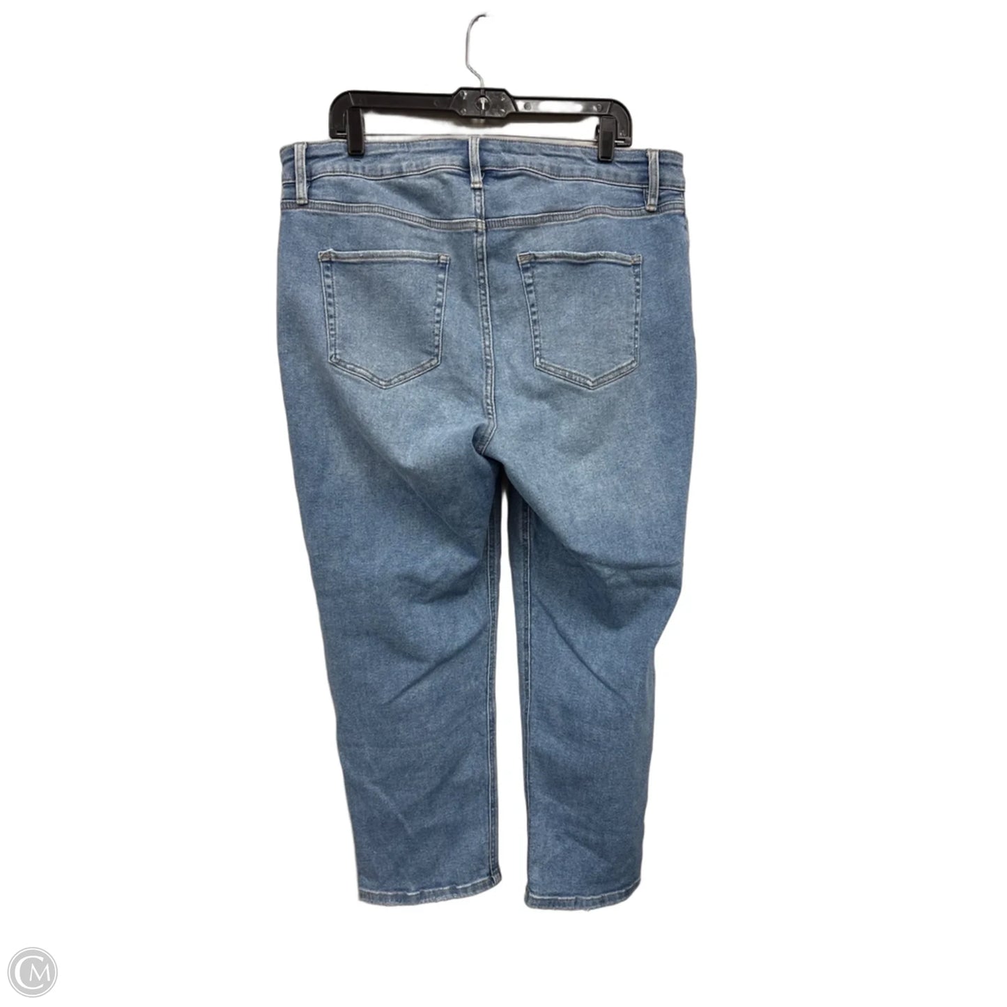 Jeans Straight By Ava & Viv In Bronze, Size: 14