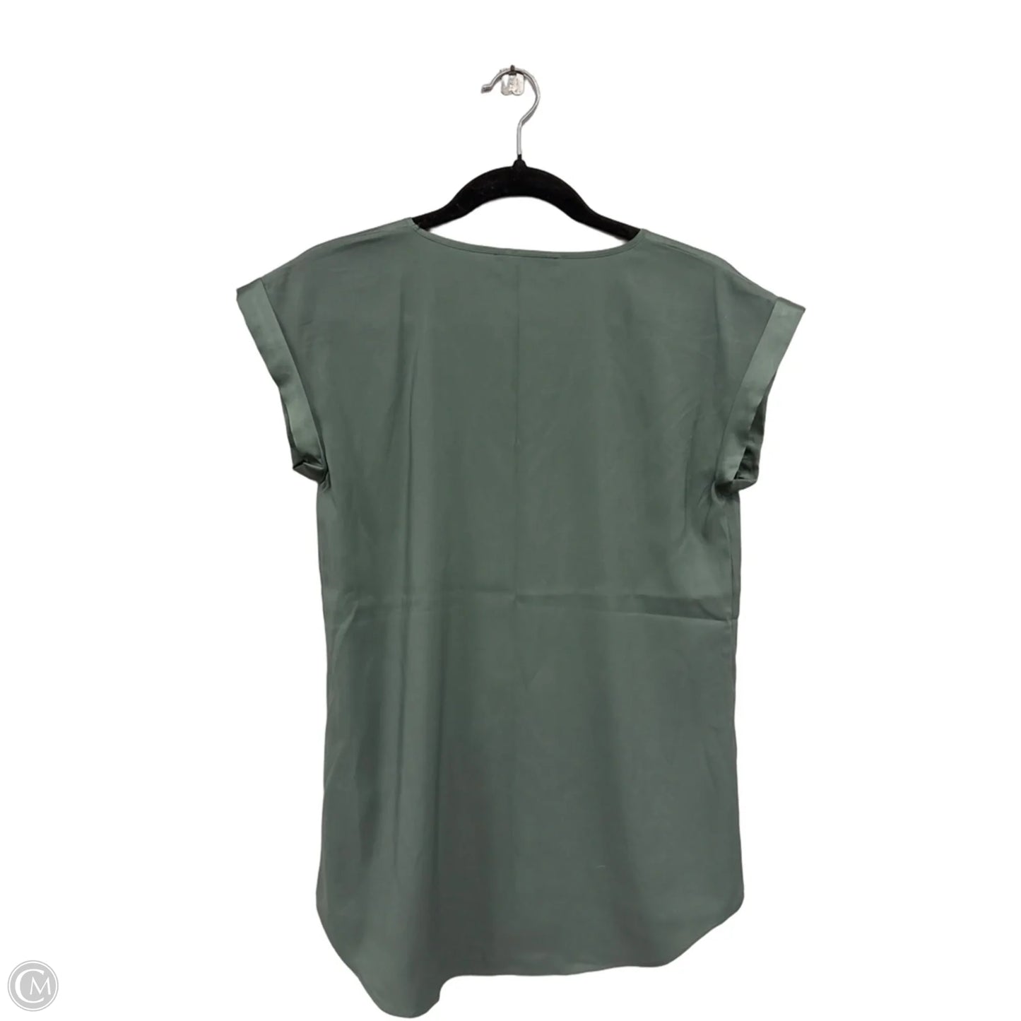 Top Short Sleeve By Express In Green, Size: S