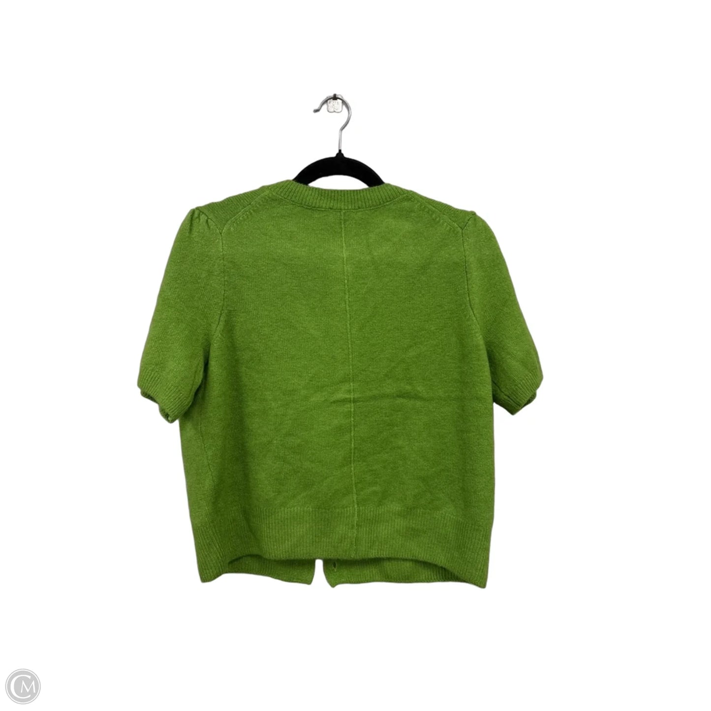 Sweater Short Sleeve By Cece In Green, Size: M