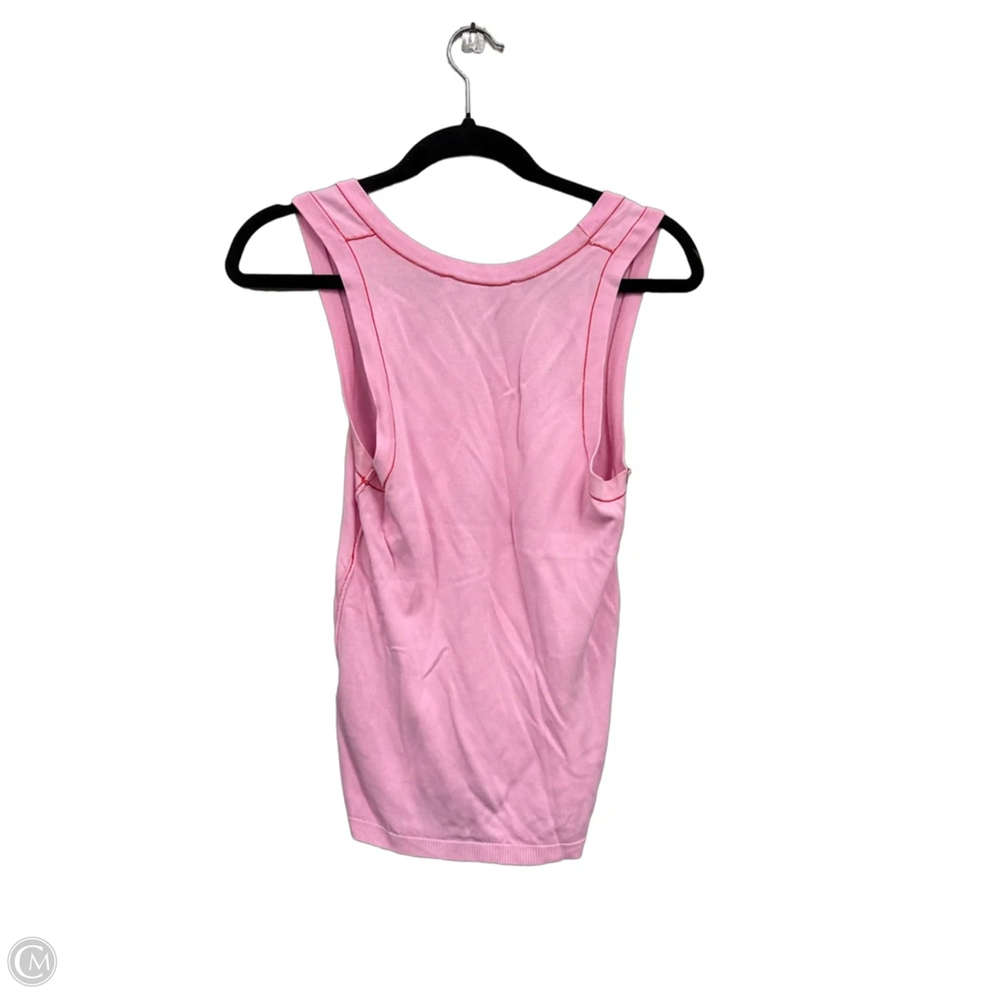 Top Sleeveless By Zara In Pink, Size: M