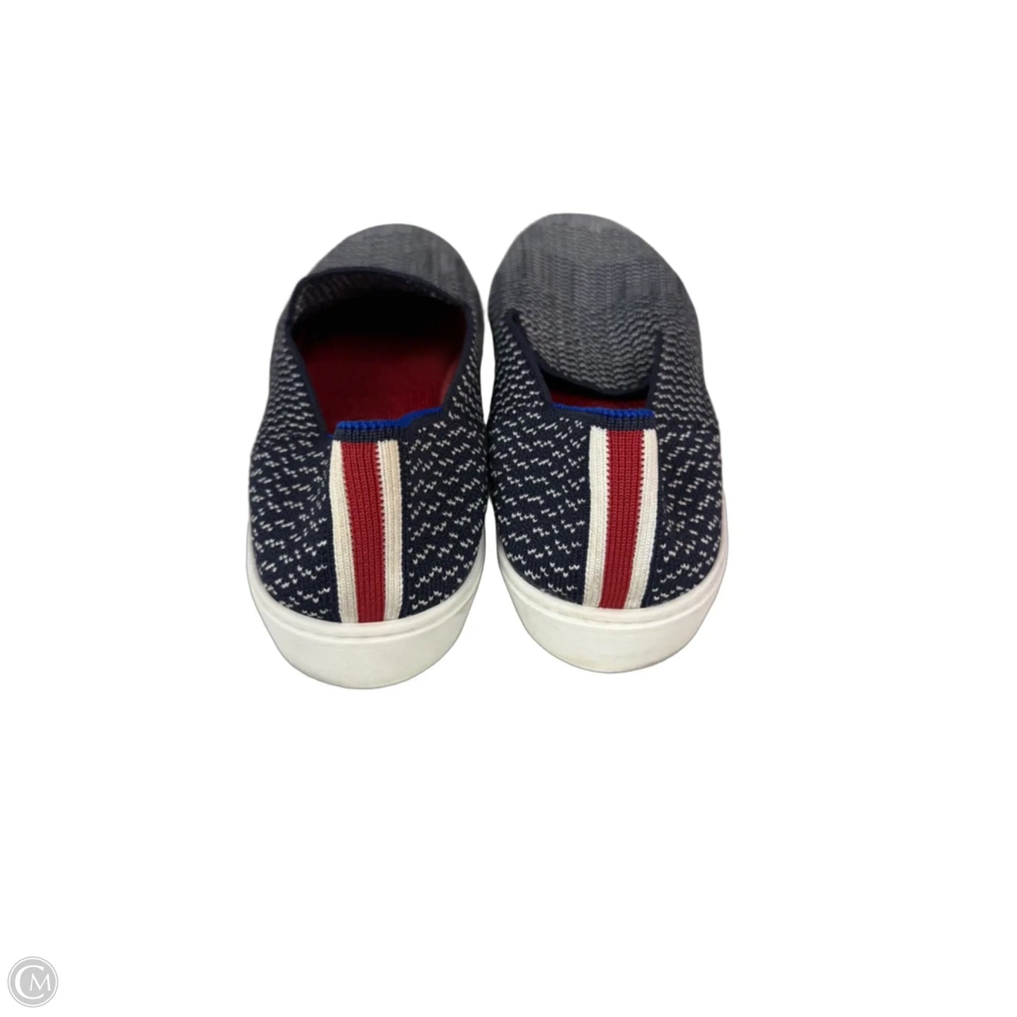 Shoes Flats By Rothys In Blue & Red & White, Size: 8