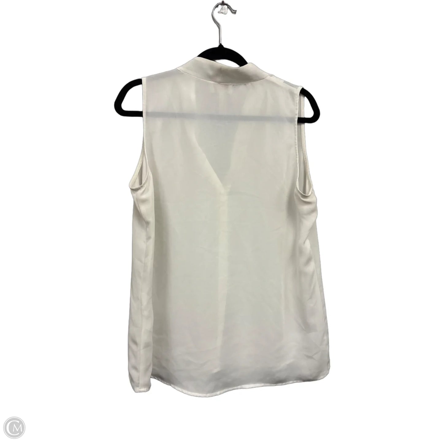 Blouse Sleeveless By Laundry In Cream, Size: M