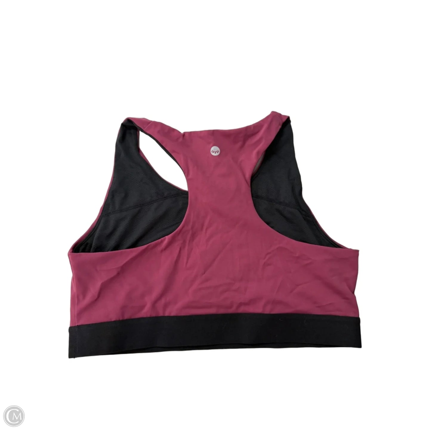 Athletic Bra By Senita In Black & Pink, Size: Xxl