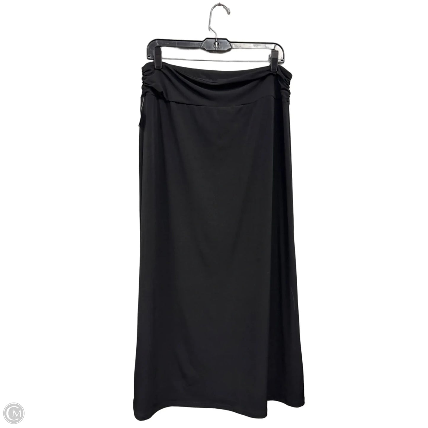 Skirt Maxi By Carole Little In Black, Size: L